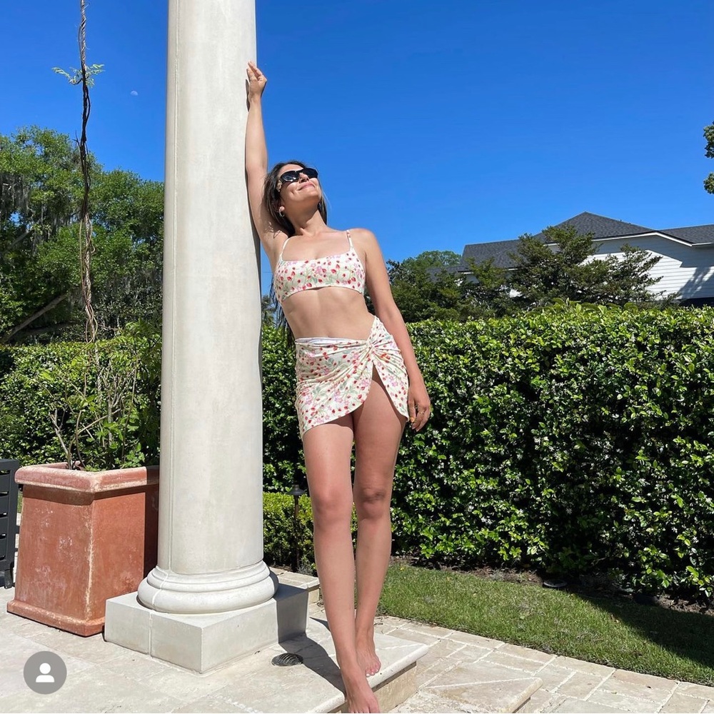 Victoria secret bathing suit and cover up